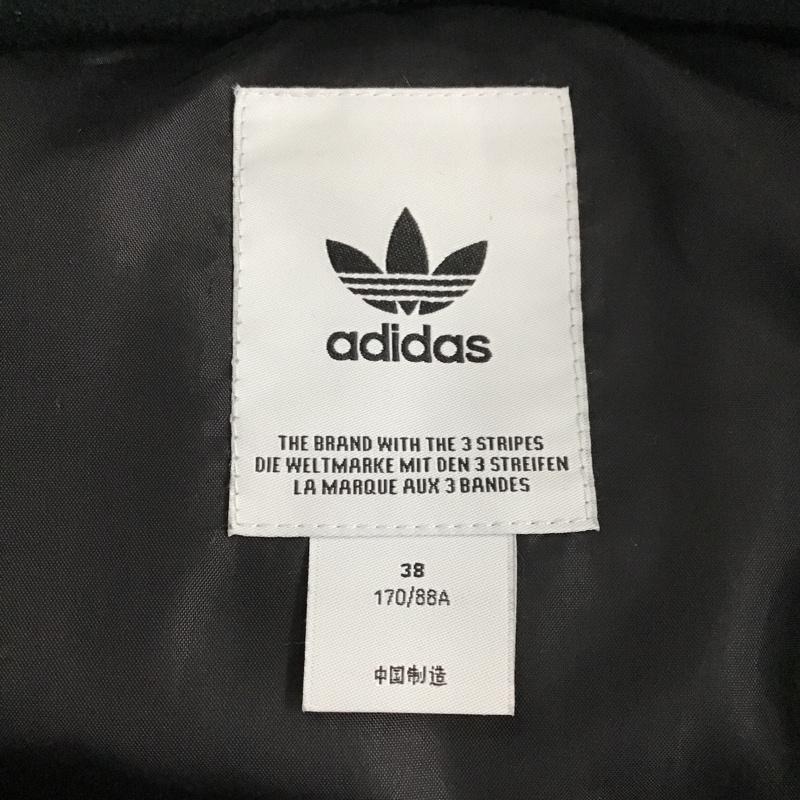 アディダス adidas ジャケット、上着 ダウンジャケット GE0986 ダウンジャケット 38 無地 黒 / ブラック /  メンズ USED 古着 中古 10104638