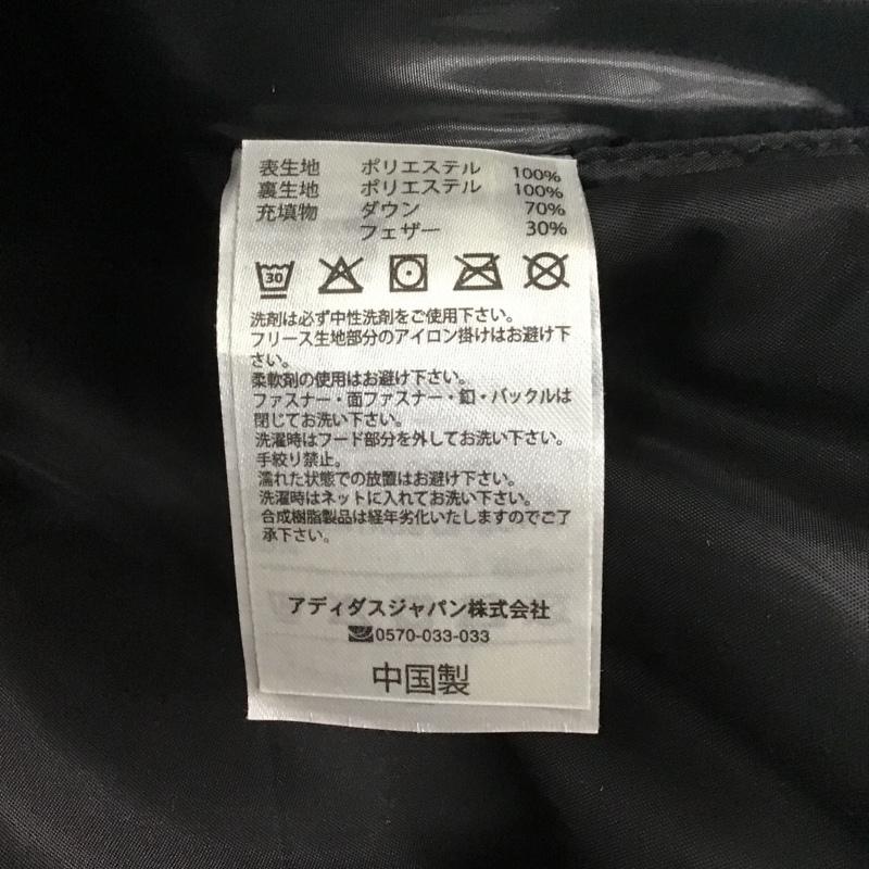 アディダス adidas ジャケット、上着 ダウンジャケット GE0986 ダウンジャケット 38 無地 黒 / ブラック /  メンズ USED 古着 中古 10104638