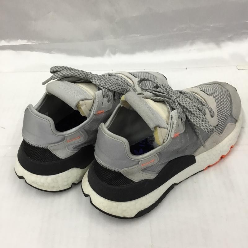 アディダス adidas スニーカー スニーカー DB3361 NITE JOGGER 27cm 箱有 27.0cm ロゴ、文字 灰 / グレー / X 白 / ホワイト / X 黒 / ブラック / X 橙 / オレンジ /  メンズ USED 古着 中古 10104641