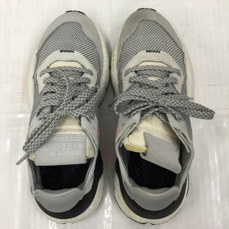 アディダス adidas スニーカー スニーカー DB3361 NITE JOGGER 27cm 箱有 27.0cm ロゴ、文字 灰 / グレー / X 白 / ホワイト / X 黒 / ブラック / X 橙 / オレンジ /  メンズ USED 古着 中古 10104641