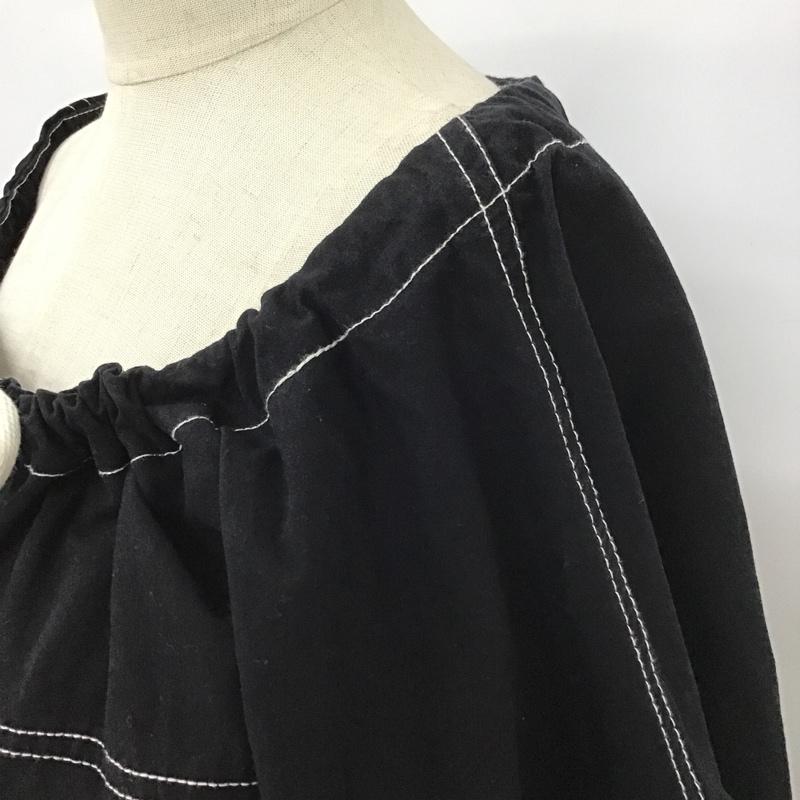 フリークスストア FREAK'S STORE シャツ、ブラウス 長袖 FREE 無地 黒 / ブラック /  レディース USED 古着 中古 10104658