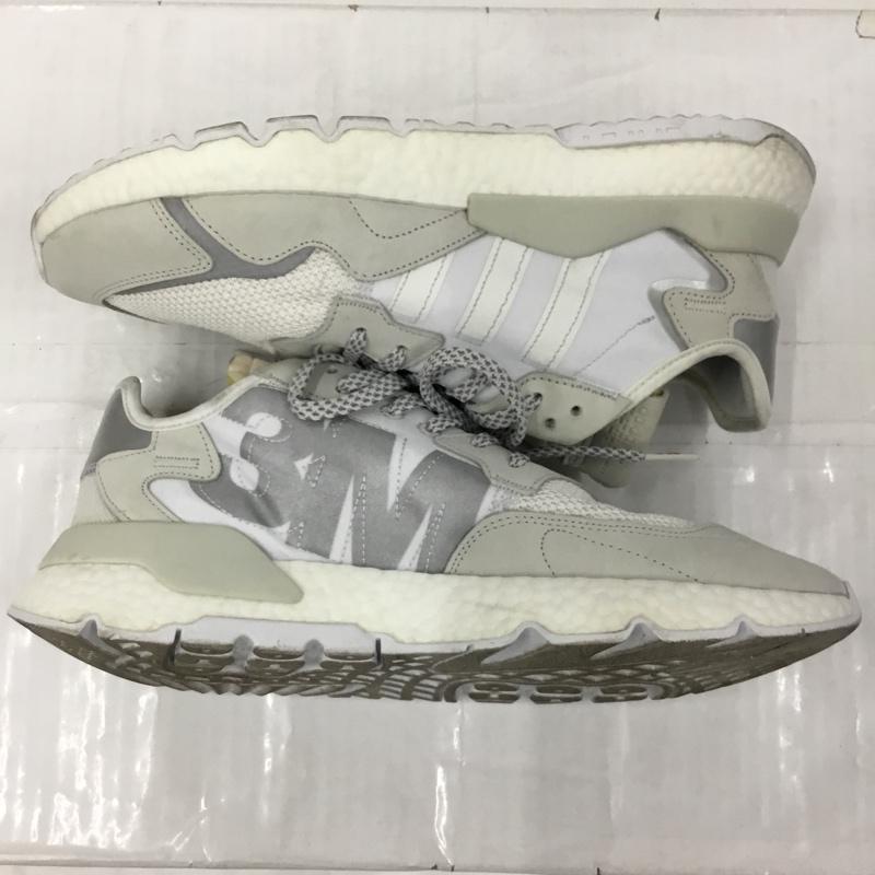 アディダス adidas スニーカー スニーカー EE5855 NITE JOGGER 30cm 箱有 30.0cm ロゴ、文字 白 / ホワイト / X 灰 / グレー /  メンズ USED 古着 中古 10104660