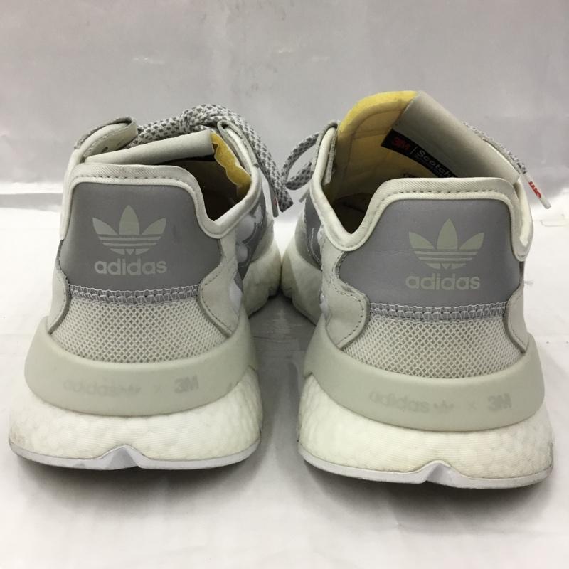 アディダス adidas スニーカー スニーカー EE5855 NITE JOGGER 30cm 箱有 30.0cm ロゴ、文字 白 / ホワイト / X 灰 / グレー /  メンズ USED 古着 中古 10104660