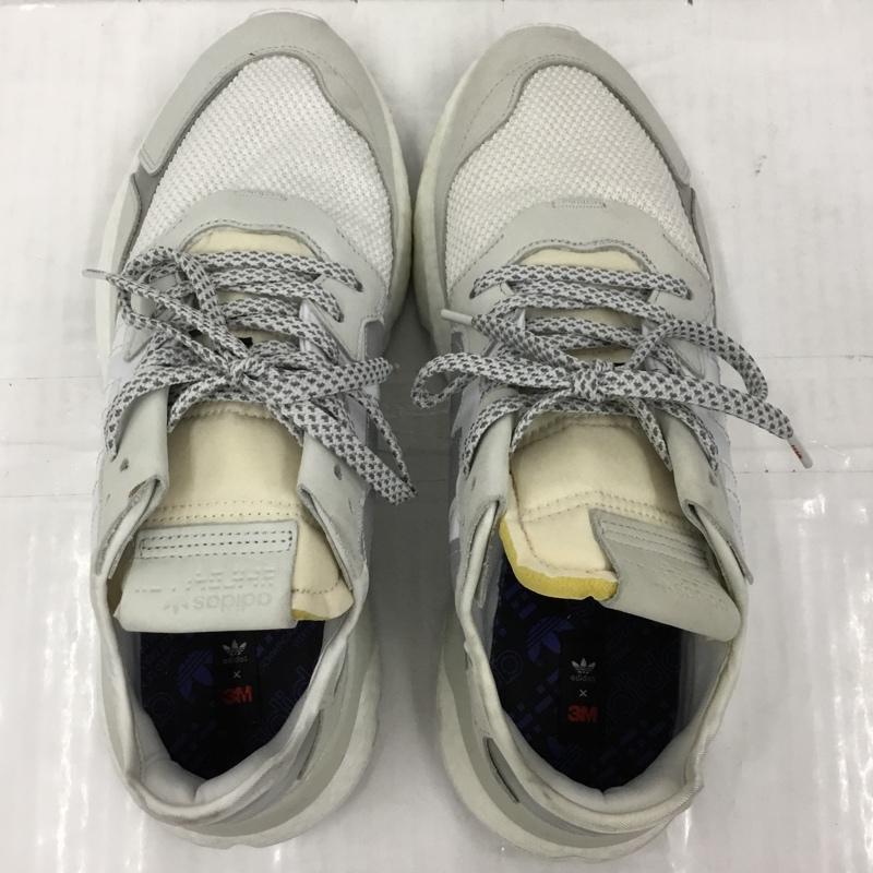 アディダス adidas スニーカー スニーカー EE5855 NITE JOGGER 30cm 箱有 30.0cm ロゴ、文字 白 / ホワイト / X 灰 / グレー /  メンズ USED 古着 中古 10104660