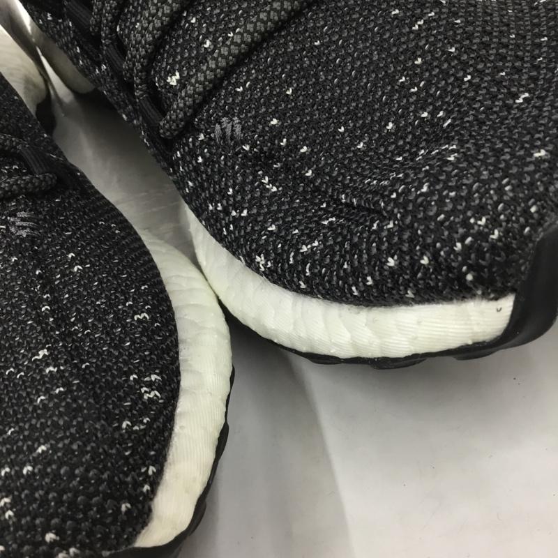 アディダス adidas スニーカー スニーカー B37775 PURE BOOST ランニングシューズ 27cm 箱有 27.0cm ロゴ、文字 黒 / ブラック / X 白 / ホワイト /  メンズ USED 古着 中古 10104668