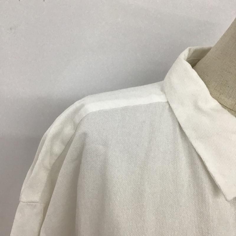 レプシィム LEPSIM シャツ、ブラウス 長袖 FREE 無地 白 / ホワイト /  レディース USED 古着 中古 10104674