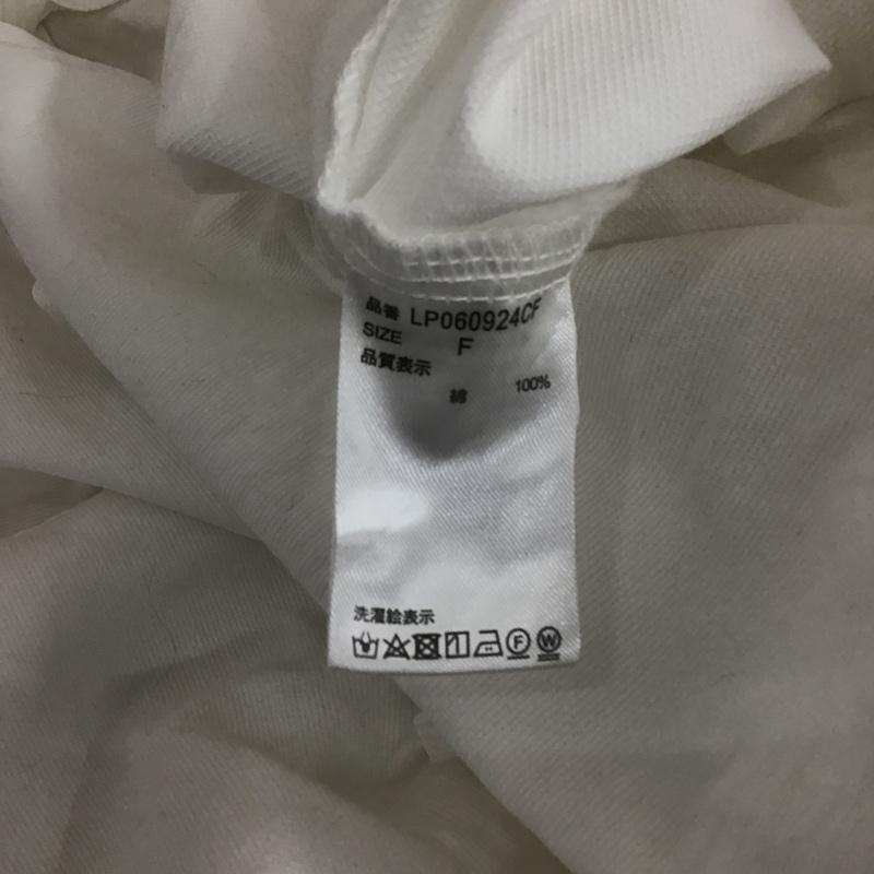 レプシィム LEPSIM シャツ、ブラウス 長袖 FREE 無地 白 / ホワイト /  レディース USED 古着 中古 10104674