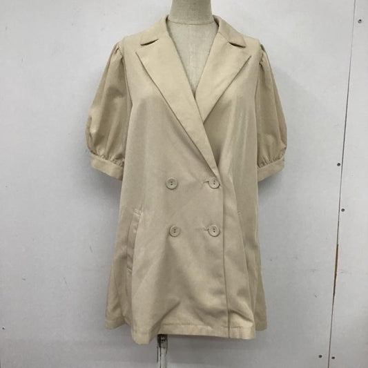 ジュエティ jouetie ジャケット、上着 ジャケット、ブレザー M 無地 ベージュ / ベージュ /  レディース USED 古着 中古 10104677