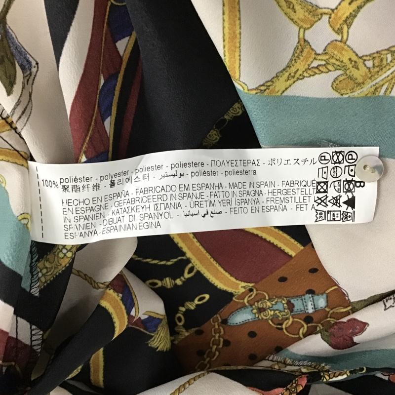 ザラベーシック ZARA BASIC シャツ、ブラウス 長袖 長袖シャツ カラーシャツ プリント総柄シャツ 長袖カットソー L プリント X 総柄 マルチカラー / マルチカラー /  レディース USED 古着 中古 10104685