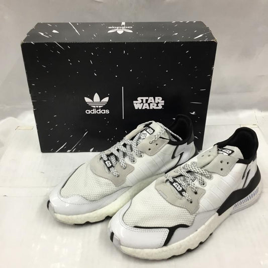 アディダス adidas スニーカー スニーカー FW2287 NITE Jogger STARWARS 27cm 箱有 27.0cm ロゴ、文字 白 / ホワイト / X 黒 / ブラック / X 灰 / グレー /  メンズ USED 古着 中古 10104689