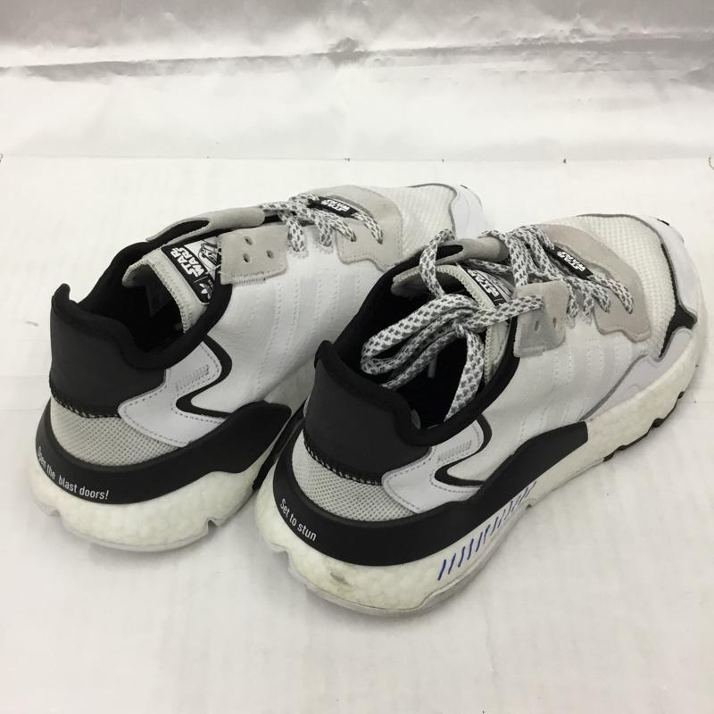 アディダス adidas スニーカー スニーカー FW2287 NITE Jogger STARWARS 27cm 箱有 27.0cm ロゴ、文字 白 / ホワイト / X 黒 / ブラック / X 灰 / グレー /  メンズ USED 古着 中古 10104689