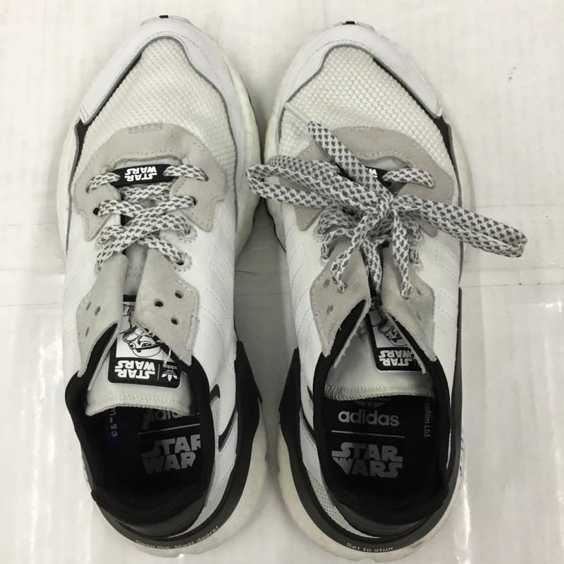 アディダス adidas スニーカー スニーカー FW2287 NITE Jogger STARWARS 27cm 箱有 27.0cm ロゴ、文字 白 / ホワイト / X 黒 / ブラック / X 灰 / グレー /  メンズ USED 古着 中古 10104689