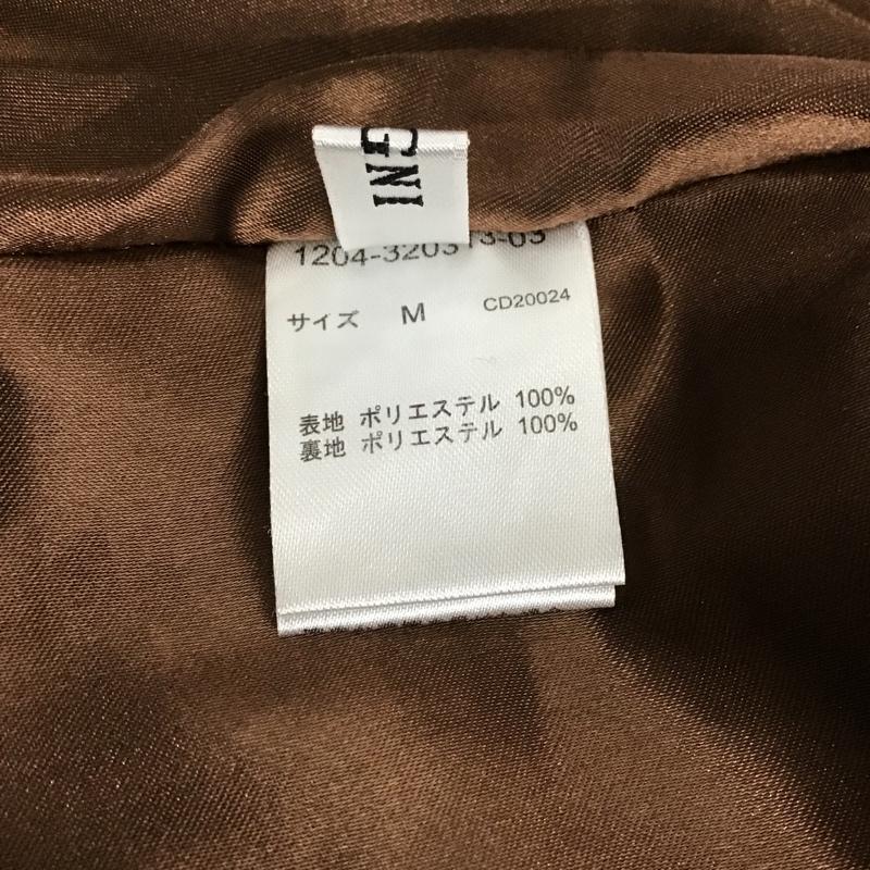 イング INGNI スカート ロングスカート ロングスカート フレアスカート プリーツスカート 花柄スカート M 総柄 X 花柄 白 / ホワイト / X 茶 / ブラウン /  レディース USED 古着 中古 10104695