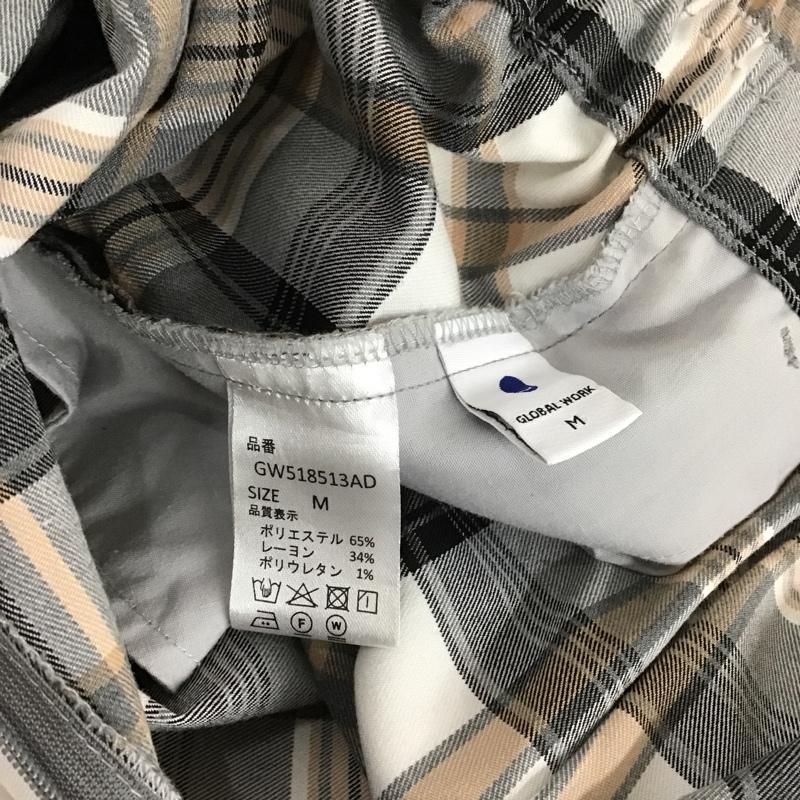 グローバルワーク GLOBAL WORK スカート ロングスカート チェック柄 フレア M チェック マルチカラー / マルチカラー /  レディース USED 古着 中古 10104696