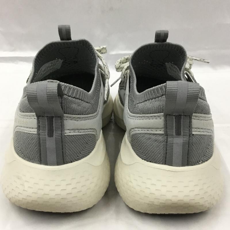 コールハーン COLE HAAN スニーカー スニーカー W25603 ゼログランド アウトペース ステッチライト ランナー II 6 1/2 US：6.5 ロゴ、文字 灰 / グレー / X アイボリー / アイボリー / X 薄緑 / ライトグリーン /  レディース USED 古着 中古 10104700
