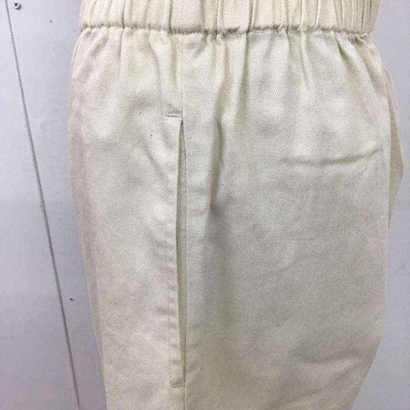 アイテムズ アーバンリサーチ ITEMS URBAN RESEARCH パンツ スラックス IT25-24A005 シェフパンツ FREE 無地 アイボリー / アイボリー /  レディース USED 古着 中古 10104701