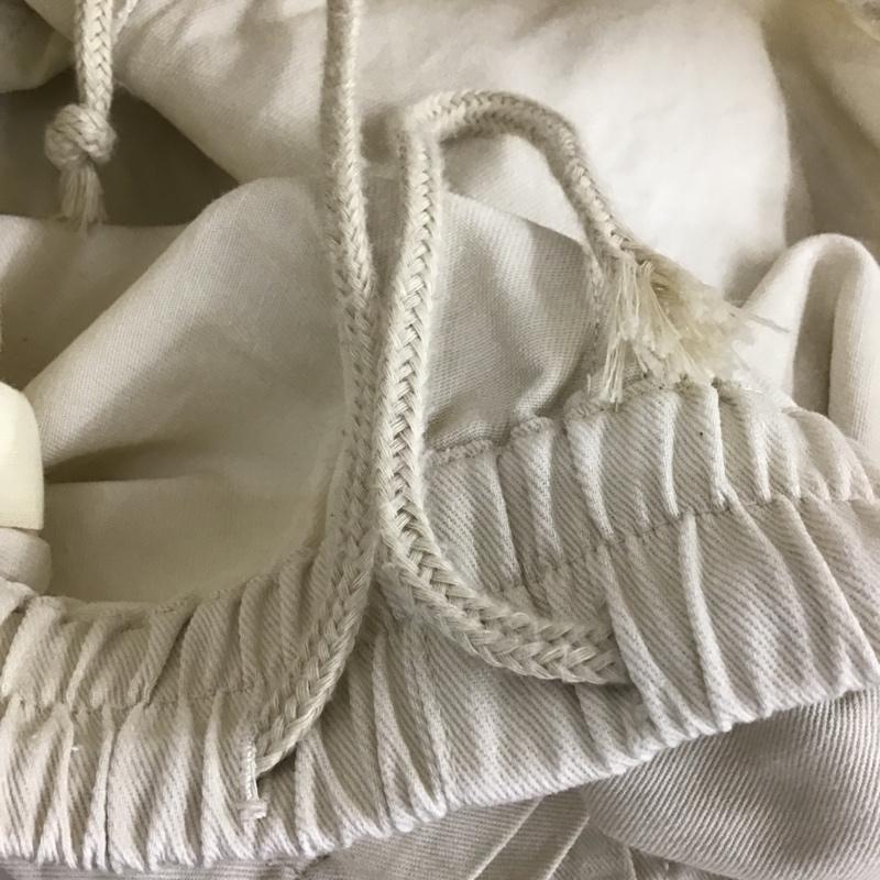 アイテムズ アーバンリサーチ ITEMS URBAN RESEARCH パンツ スラックス IT25-24A005 シェフパンツ FREE 無地 アイボリー / アイボリー /  レディース USED 古着 中古 10104701