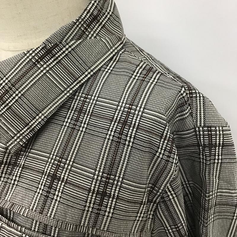 ジーナシス JEANASIS シャツ、ブラウス 長袖 長袖ロングシャツ チェックシャツ カラーシャツ ポケットカジュアルシャツ FREE チェック マルチカラー / マルチカラー /  レディース USED 古着 中古 10104703