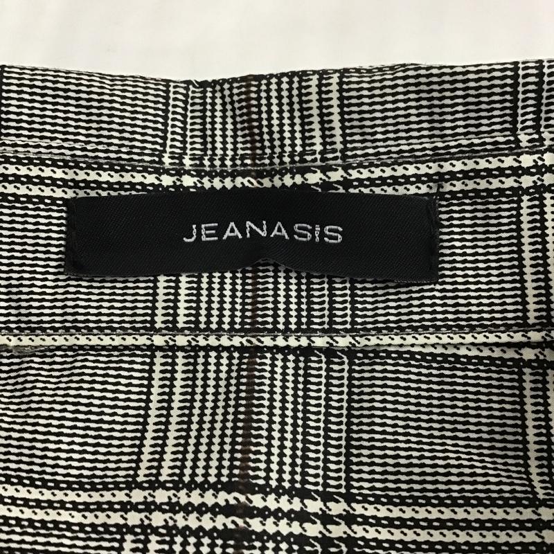 ジーナシス JEANASIS シャツ、ブラウス 長袖 長袖ロングシャツ チェックシャツ カラーシャツ ポケットカジュアルシャツ FREE チェック マルチカラー / マルチカラー /  レディース USED 古着 中古 10104703