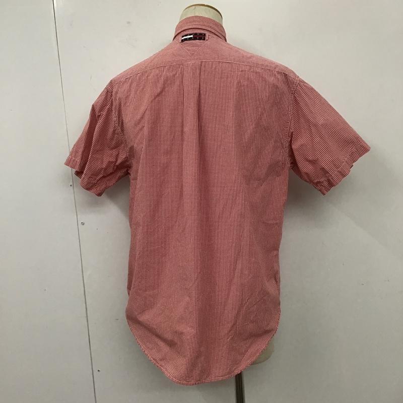 トミー ジーンズ TOMMY JEANS シャツ、ブラウス 半袖 チェックシャツ ボタンダウンシャツ M チェック マルチカラー / マルチカラー /  メンズ USED 古着 中古 10104707