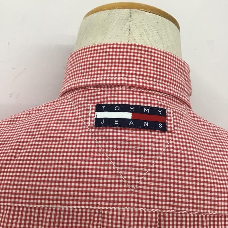 トミー ジーンズ TOMMY JEANS シャツ、ブラウス 半袖 チェックシャツ ボタンダウンシャツ M チェック マルチカラー / マルチカラー /  メンズ USED 古着 中古 10104707