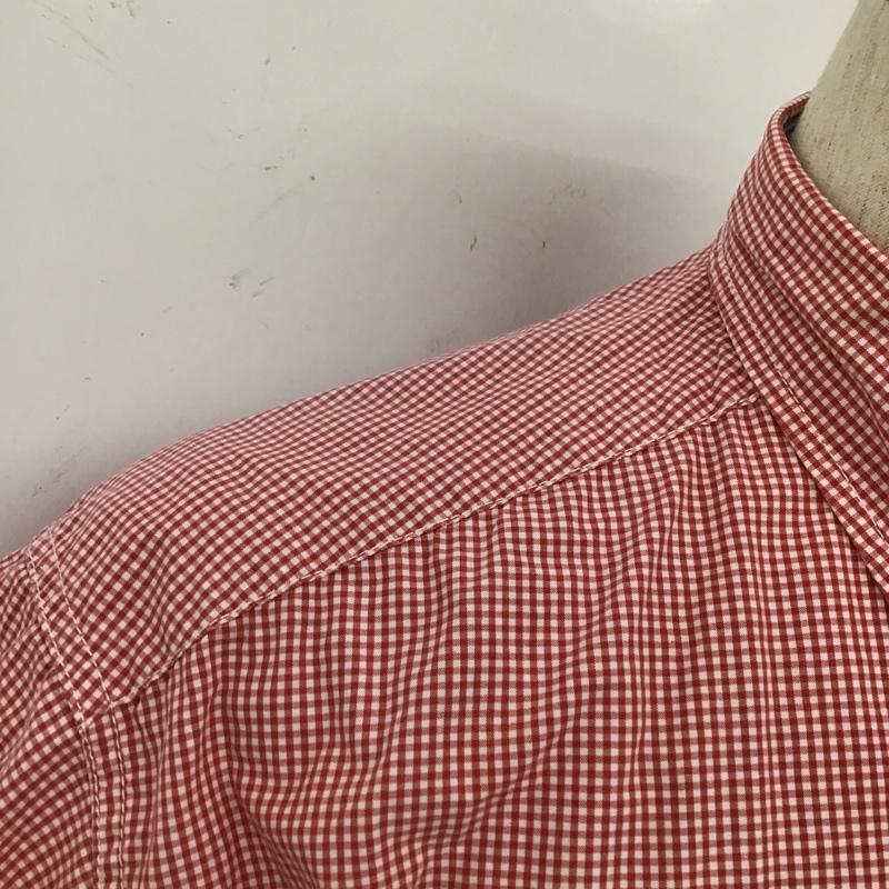 トミー ジーンズ TOMMY JEANS シャツ、ブラウス 半袖 チェックシャツ ボタンダウンシャツ M チェック マルチカラー / マルチカラー /  メンズ USED 古着 中古 10104707