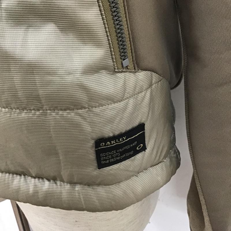 オークリー OAKLEY ジャケット、上着 ジャケット、ブレザー 411920JP ゴルフ ジャケット L 無地 ベージュ / ベージュ /  メンズ USED 古着 中古 10104710