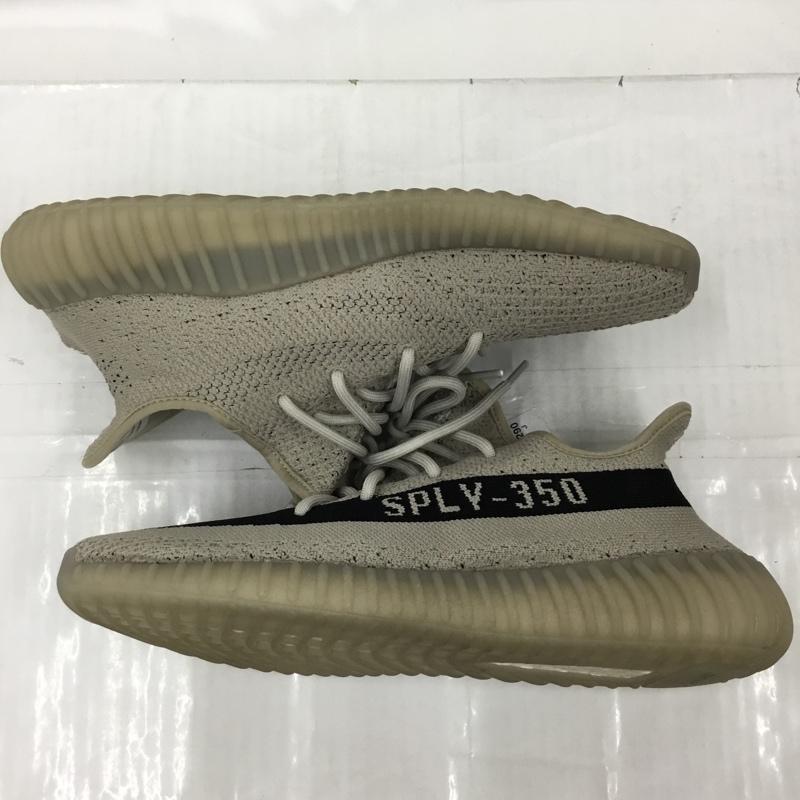 アディダス adidas スニーカー スニーカー HP7870 YEEZY BOOST 350 V2 29cm 箱有 29.0cm ロゴ、文字 黒 / ブラック / X グレージュ / グレージュ /  メンズ USED 古着 中古 10104712