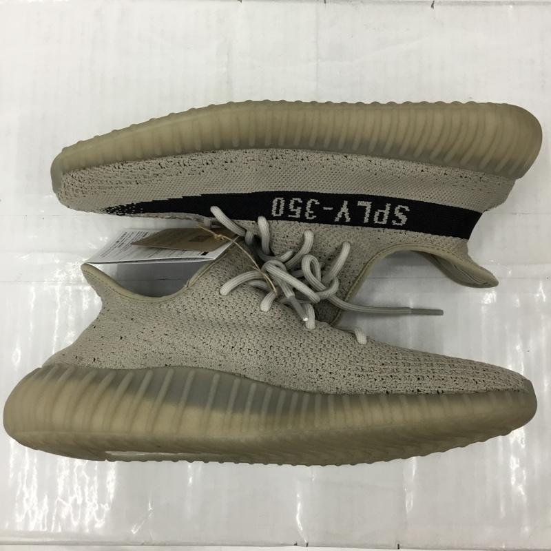 アディダス adidas スニーカー スニーカー HP7870 YEEZY BOOST 350 V2 29cm 箱有 29.0cm ロゴ、文字 黒 / ブラック / X グレージュ / グレージュ /  メンズ USED 古着 中古 10104712
