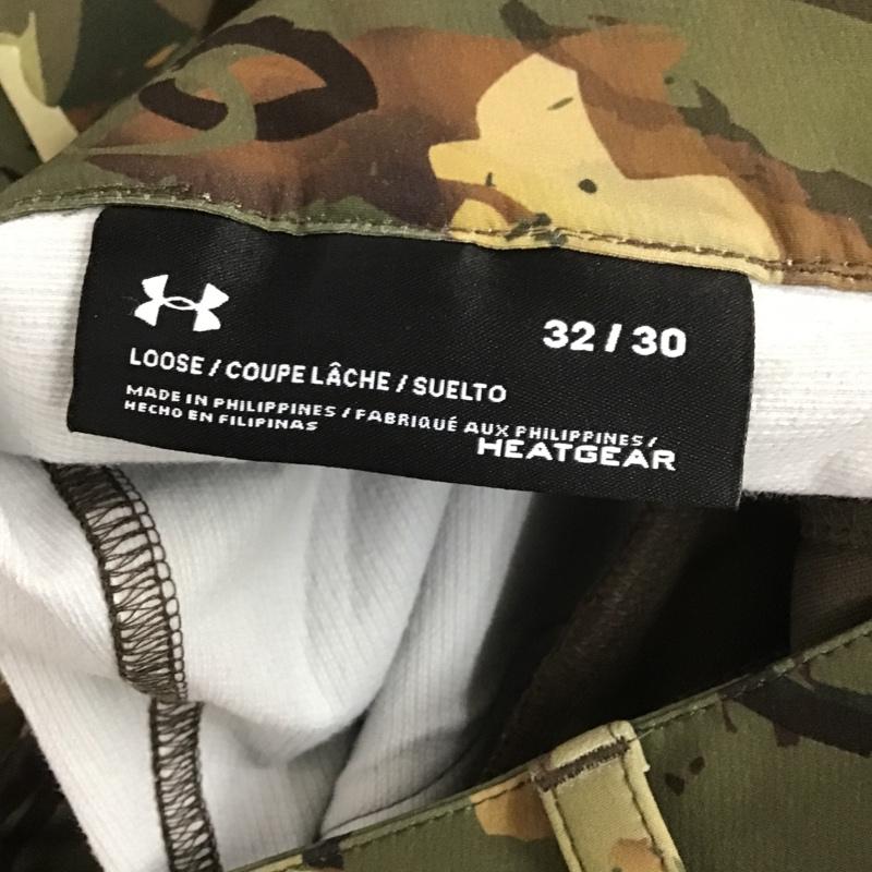 アンダーアーマー UNDER ARMOUR パンツ ワークパンツ、ペインターパンツ 32インチ 総柄 X カモフラージュ柄・迷彩 マルチカラー / マルチカラー /  メンズ USED 古着 中古 10104713