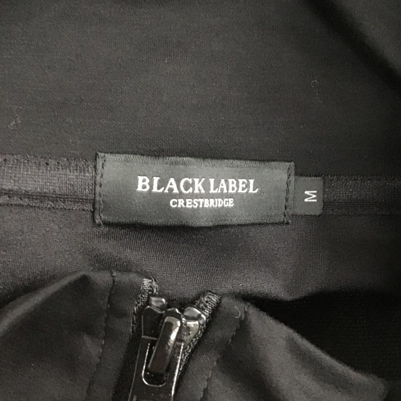 ブラックレーベル・クレストブリッジ BLACK LABEL CRESTBRIDGE ジャケット、上着 ジャケット、ブレザー トラックジャケット M 無地 X ロゴ、文字 黒 / ブラック /  メンズ USED 古着 中古 10104726