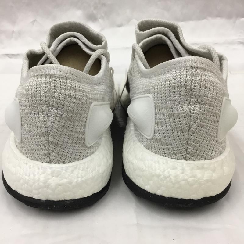 アディダス adidas スニーカー スニーカー BB6277 Pure BOOST 27.5cm 箱有 27.5cm ロゴ、文字 白 / ホワイト / X 灰 / グレー /  メンズ USED 古着 中古 10104736