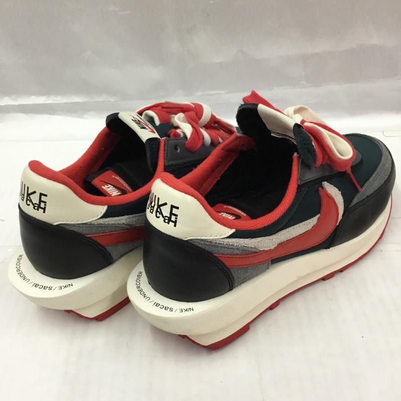 ナイキ NIKE スニーカー スニーカー DJ4877-300 LD WAFFLE SU SACAI UNDER COVER 27.5cm 箱有 27.5cm ロゴ、文字 黒 / ブラック / X 赤 / レッド / X アイボリー / アイボリー / X ダークグレー / ダークグレー /  メンズ USED 古着 中古 10104738
