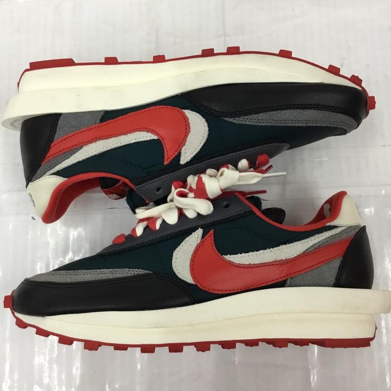 ナイキ NIKE スニーカー スニーカー DJ4877-300 LD WAFFLE SU SACAI UNDER COVER 27.5cm 箱有 27.5cm ロゴ、文字 黒 / ブラック / X 赤 / レッド / X アイボリー / アイボリー / X ダークグレー / ダークグレー /  メンズ USED 古着 中古 10104738