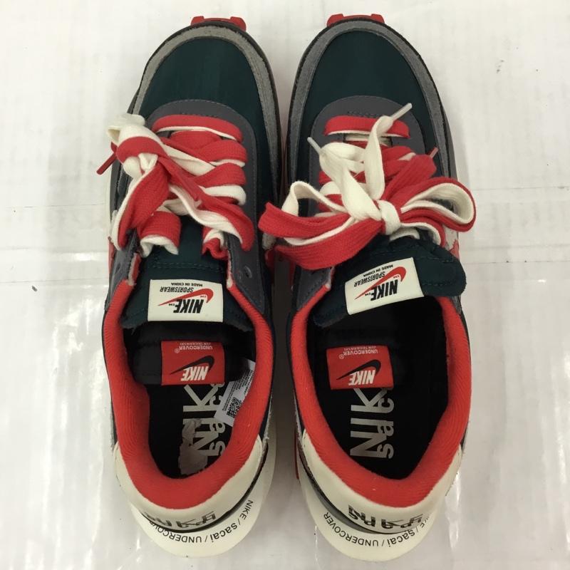 ナイキ NIKE スニーカー スニーカー DJ4877-300 LD WAFFLE SU SACAI UNDER COVER 27.5cm 箱有 27.5cm ロゴ、文字 黒 / ブラック / X 赤 / レッド / X アイボリー / アイボリー / X ダークグレー / ダークグレー /  メンズ USED 古着 中古 10104738
