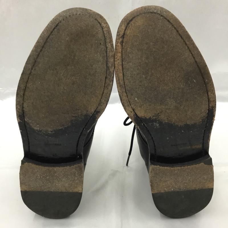 サンローランパリ SAINT LAURENT PARIS ブーツ 一般 330696 レースアップ レザー 41 ロゴ、文字 黒 / ブラック /  メンズ USED 古着 中古 10104746