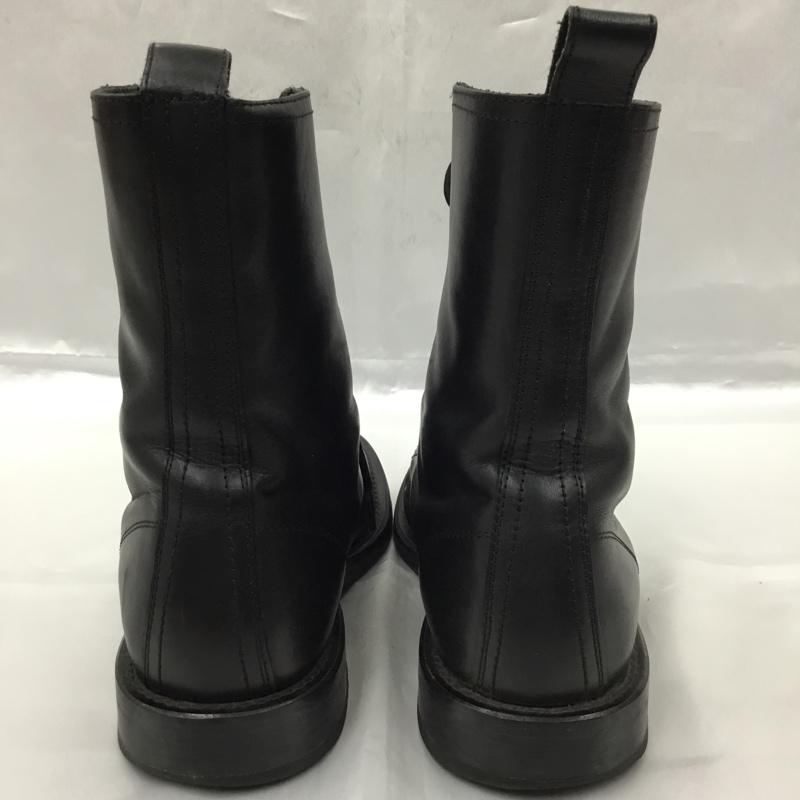サンローランパリ SAINT LAURENT PARIS ブーツ 一般 330696 レースアップ レザー 41 ロゴ、文字 黒 / ブラック /  メンズ USED 古着 中古 10104746