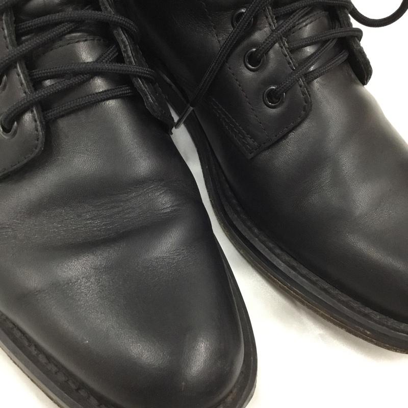 サンローランパリ SAINT LAURENT PARIS ブーツ 一般 330696 レースアップ レザー 41 ロゴ、文字 黒 / ブラック /  メンズ USED 古着 中古 10104746