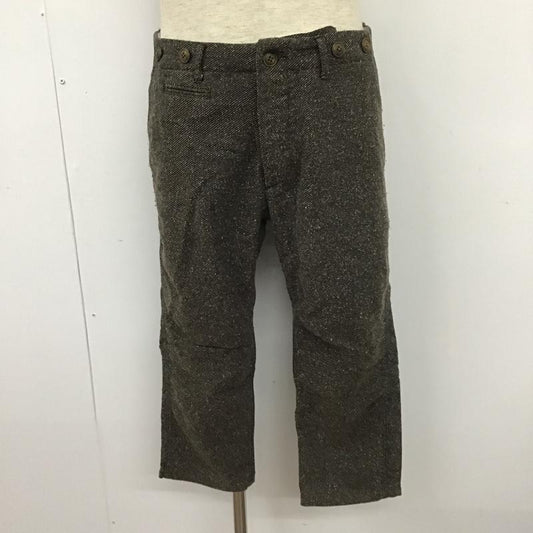 ジプシーアンドサンズ GYPSY&SONS パンツ チノパン GS1229968 ボトム カジュアルパンツ 七分丈 S 無地 茶 / ブラウン /  メンズ USED 古着 中古 10104748