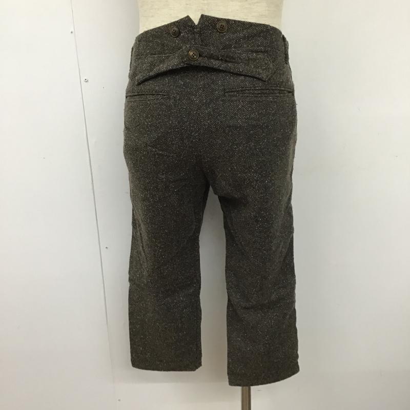 ジプシーアンドサンズ GYPSY&SONS パンツ チノパン GS1229968 ボトム カジュアルパンツ 七分丈 S 無地 茶 / ブラウン /  メンズ USED 古着 中古 10104748