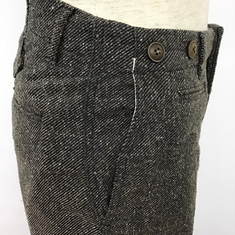 ジプシーアンドサンズ GYPSY&SONS パンツ チノパン GS1229968 ボトム カジュアルパンツ 七分丈 S 無地 茶 / ブラウン /  メンズ USED 古着 中古 10104748