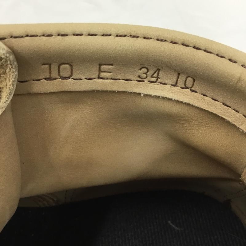 ウエスコ WESCO ブーツ ショートブーツ BE207700 Custom Jobmaster 10E 箱有 スエード ロゴ、文字 ベージュ / ベージュ /  メンズ USED 古着 中古 10104749