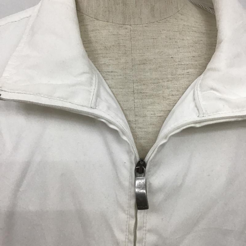 ポロバイラルフローレン Polo by RALPH LAUREN ジャケット、上着 ジャンパー、ブルゾン ジップアップジャケット ジャンパー ジャケット カジュアルジャケット XL ロゴ、文字 白 / ホワイト /  メンズ USED 古着 中古 10104754