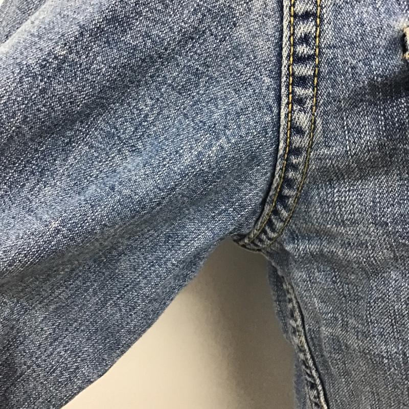 レミ レリーフ REMI RELIEF シャツ、ブラウス 長袖 長袖シャツ カラーシャツ ポケットシャツ デニムシャツ M 無地 インディゴ / インディゴ /  メンズ USED 古着 中古 10104764