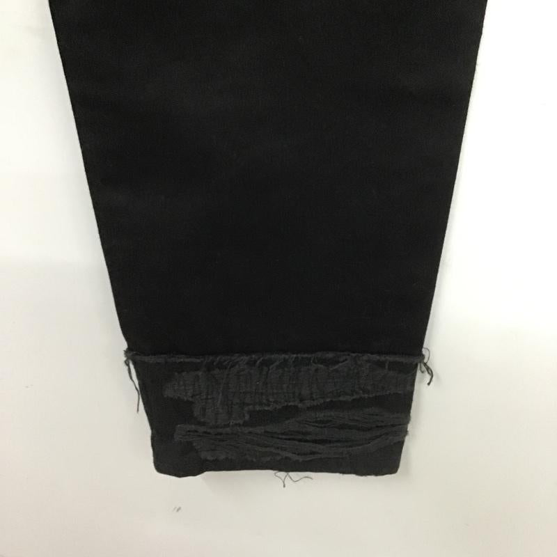 アンダーカバー UNDERCOVER パンツ デニム、ジーンズ UC1C4519 ハードダメージストレッチスリムパンツ スリムパンツ 4 無地 黒 / ブラック /  メンズ USED 古着 中古 10104769