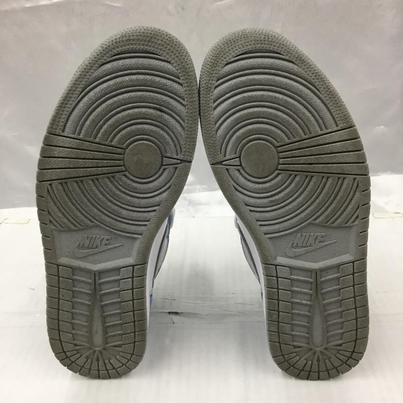 ナイキ NIKE スニーカー スニーカー 555088-402 AIR JORDAN 1 RETRO HIGH OG 27.5cm 27.5cm ロゴ、文字 水色 / ライトブルー / X 白 / ホワイト / X 灰 / グレー /  メンズ USED 古着 中古 10104783