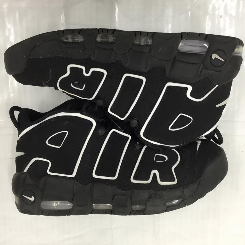 ナイキ NIKE スニーカー スニーカー 414962-002 AIR MORE UPTEMPO 26.5cm 26.5cm ロゴ、文字 黒 / ブラック / X 白 / ホワイト /  メンズ USED 古着 中古 10104786
