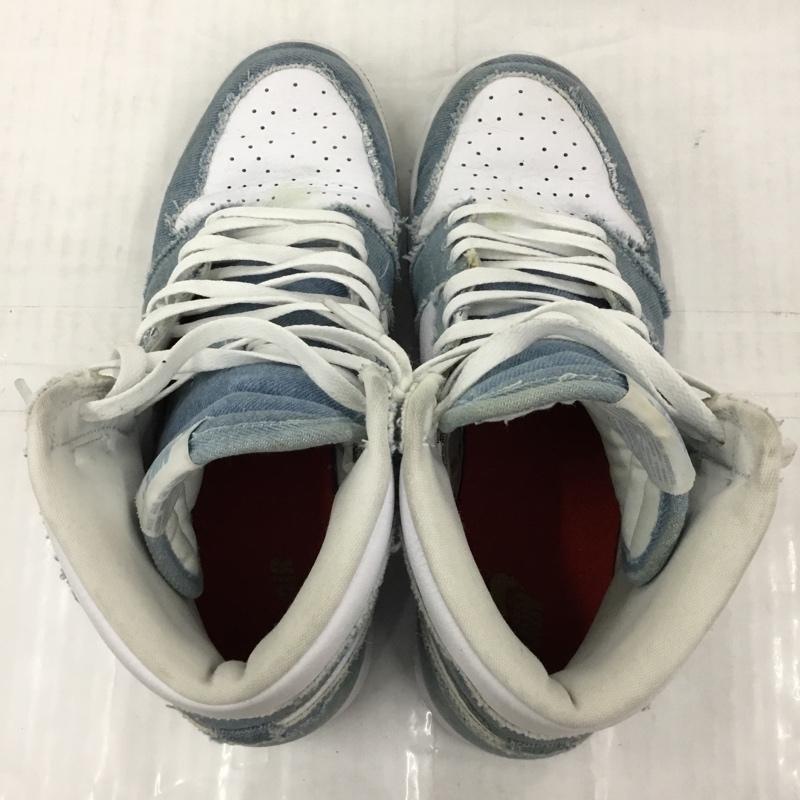 ナイキ NIKE スニーカー スニーカー DM9036-104 WMNS AIR JORDAN 1 RETRO HIGH OG 28.5cm 28.5cm ロゴ、文字 白 / ホワイト / X 水色 / ライトブルー /  メンズ USED 古着 中古 10104788