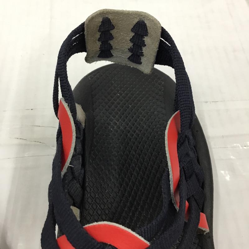 グラミチ GRAMICCI サンダル サンダル ランジ スポーツサンダル アウトドア ロゴ、文字 黒 / ブラック / X 赤 / レッド / X 紺 / ネイビー /  メンズ USED 古着 中古 10104794