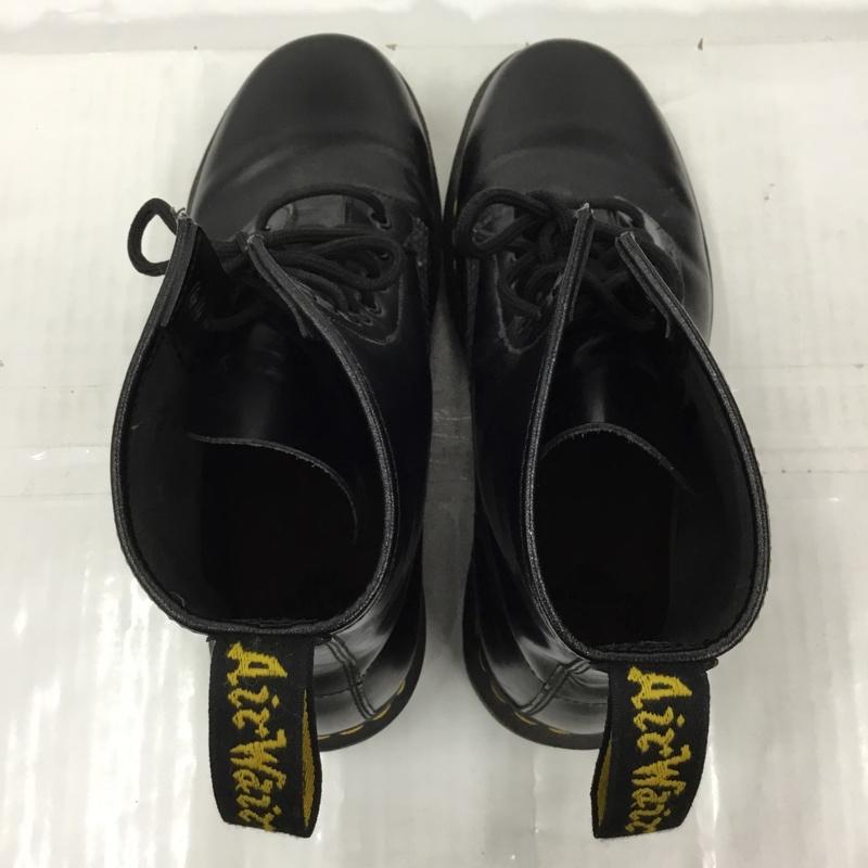 ドクターマーチン Dr.Martens ブーツ ショートブーツ 1460 8ホール レザー UK8 US：9 無地 黒 / ブラック /  メンズ USED 古着 中古 10104797